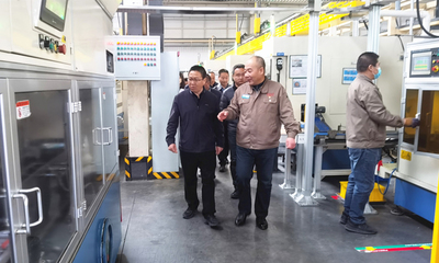 省委財(cái)經(jīng)辦調(diào)研組蒞臨甘肅海林中科科技股份，深入調(diào)研市場發(fā)展情況